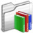 Library Folder white Icon